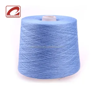 95 cotton 5 cashmere semi-worsted yarn machine washable for knitting thin yarn