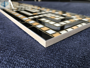 핫 세일 현대 세라믹 테두리 및 바닥 타일 15x60cm 호텔 프로젝트 Foshan China 항균 미끄럼 방지 인테리어 타일 - Product Image 2