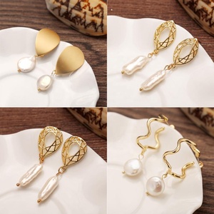 Moyamiya gioielli di moda <span class=keywords><strong>orecchini</strong></span> eleganti perla oro ciondolo orecchino multi scelte donne cinesi mercati <span class=keywords><strong>online</strong></span> - Product Image 3