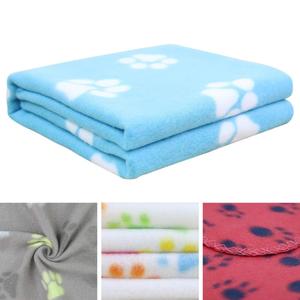Couvertures molletonnées pour chiens et chats, tapis de sommeil pour animaux de compagnie, couverture de lit avec imprimé patte, couverture douce et chaude pour animaux de compagnie, Offre Spéciale - Product Image 5