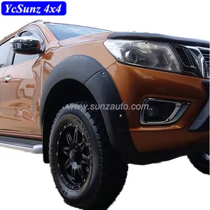 YCSUNZ ABS Plastic Fender Flare For Navara NP300 Frontier 2015 2016 Matte Black Fender Flares Parts