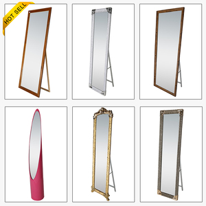 Comercio al por mayor grande elegante Elegante piso De Madera de <span class=keywords><strong>pie</strong></span> <span class=keywords><strong>espejo</strong></span> de <span class=keywords><strong>cuerpo</strong></span> <span class=keywords><strong>entero</strong></span> - Product Image 6