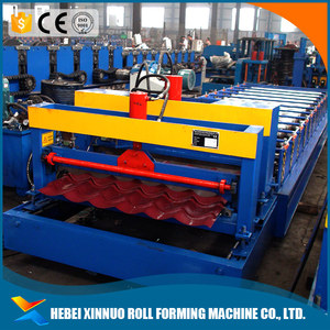 ARCO techo penal tole molino de laminación en frío formando maquinaria planta de fabricación macforming sesgo arco azulejo forma la máquina por cadena - Product Image 1