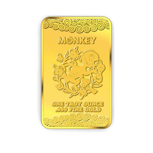 Alta calidad conmemorativo personalizado metal revestido de tungsteno Chapado en bar 1 oz 24 K puro de lingotes de <span class=keywords><strong>oro</strong></span> de las ba - Product Image 5