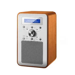 BT付き木製スタイルFM/DAB/DABデジタルラジオ