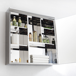 Gabinete de <span class=keywords><strong>Baño</strong></span> <span class=keywords><strong>con</strong></span> <span class=keywords><strong>Espejo</strong></span> de Acero Inoxidable, Moderno y en Oferta - Product Image 3