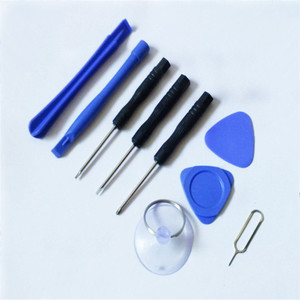 Outil de démontage pour téléphones, ensemble d'outils de démontage pour <span class=keywords><strong>iphone4</strong></span> 5 6, outil de démontage pour téléphones portables, 9 ensembles - Product Image 2