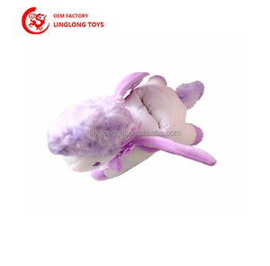 OEM accessori per auto di peluche creativi personalizzati porta telefono simpatico cartone animato da tavolo supporto <span class=keywords><strong>viola</strong></span> elegante <span class=keywords><strong>unicorno</strong></span> imbottito - Product Image 4
