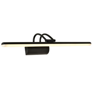 <span class=keywords><strong>Lampe</strong></span> frontale à led noire en acier inoxydable, design moderne contemporain, lumière chaude, pour <span class=keywords><strong>salle</strong></span> <span class=keywords><strong>de</strong></span> bains, <span class=keywords><strong>miroir</strong></span> <span class=keywords><strong>de</strong></span> <span class=keywords><strong>miroir</strong></span>, pour hôtel, maison, image - Product Image 1