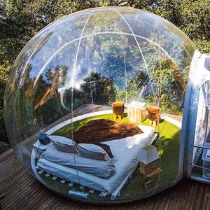 Trasparente in PVC Igloo gonfiabile bolla tenda chiara cupola tenda per escursioni all'aperto e il posizionamento del tetto caratteristiche pieghevoli - Product Image 3