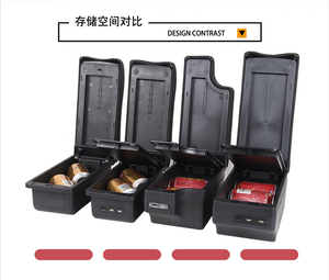 <span class=keywords><strong>Accoudoir</strong></span> central en cuir noir, gris et beige, boîte de rangement pour Console Dacia, Renault <span class=keywords><strong>Duster</strong></span> 2018 - Product Image 3