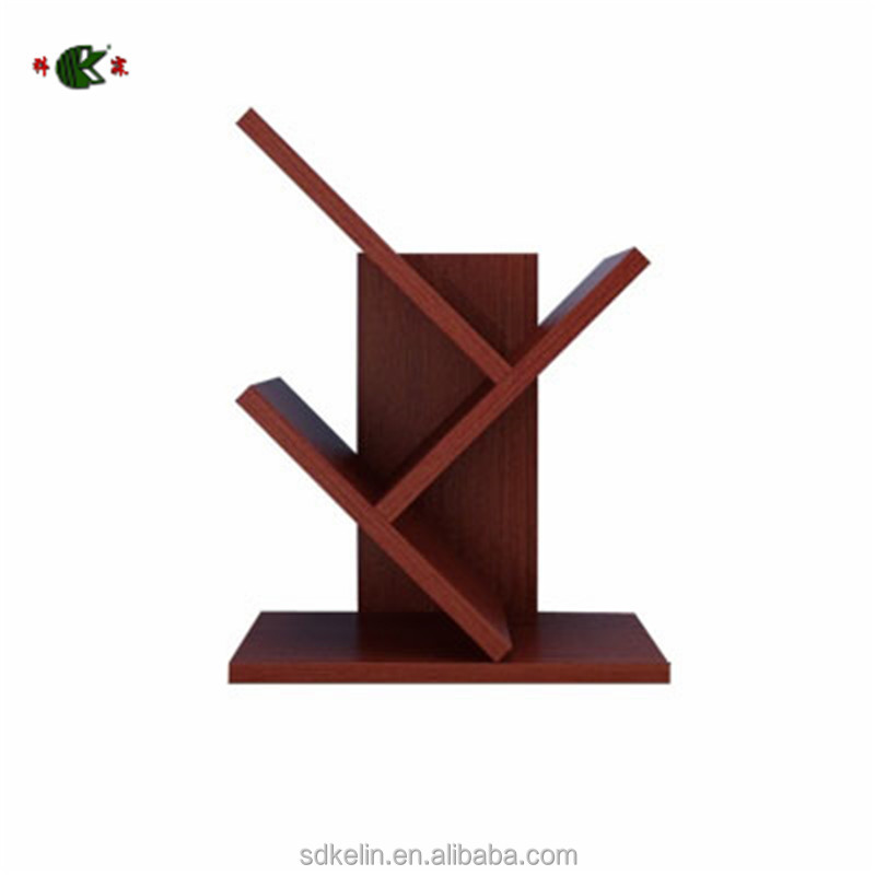 Простая небольшая деревянная стойка для компакт-дисков МДФ для гостиной