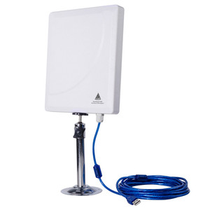 Long Range <span class=keywords><strong>2Km</strong></span> 300Mbps Ăng Ten Bảng Điều Khiển Ngoài Trời Bộ Chuyển Đổi <span class=keywords><strong>Usb</strong></span> Không Dây Melon N519 - Product Image 1