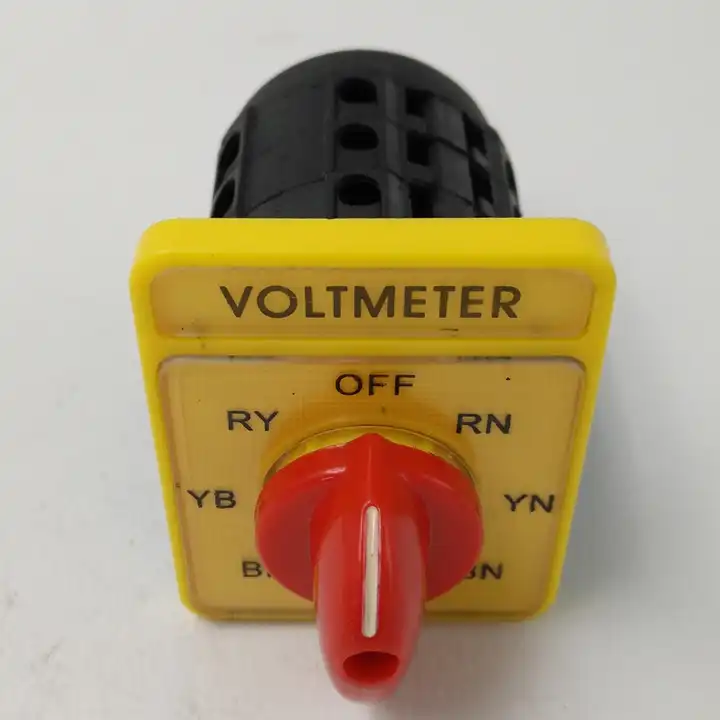 voltmeter rotary selector switch 3 pole