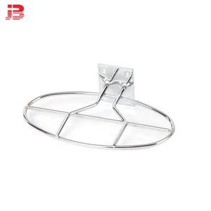 Metal Chrome Wall Mounted <strong>Wire</strong> Mesh <strong>Shoe</strong> <strong>Rack</strong> - Product Image 1