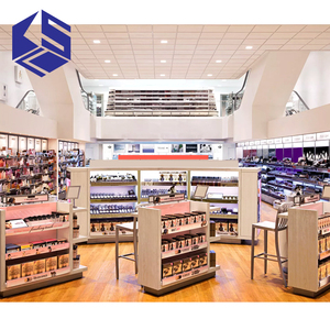 Hiện đại bằng gỗ mỹ phẩm cửa hàng trang điểm hiển thị đứng nhiều lựa chọn Hot Bán cho bán - Product Image 4