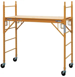 Multifunctional Rolling Steel Scaffold W/ Or W/O Guardrail System