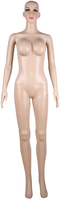 Mannequin femme sexy à gros buste, nu, corps entier en plastique, mannequin pour vitrine de boutique