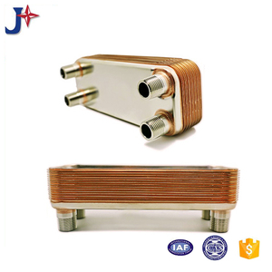 Refrigerador evaporador Acero inoxidable counterflow Wort chiller cobre soldadas intercambiador de calor - Product Image 3