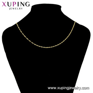 44692 Xuping đồ trang sức 24K vàng Vòng cổ <span class=keywords><strong>Dubai</strong></span>, Quảng Châu bán buôn thời trang Unisex Vòng cổ - Product Image 5