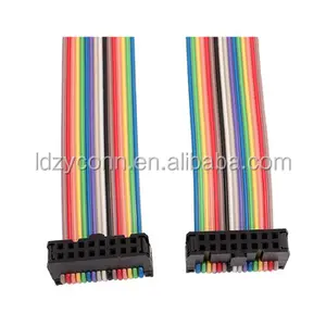 Connecteur pour prise de câble d'alimentation femelle, 20 pièces, série IDC, 6 broches, 1.27mm