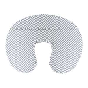 Funda de Almohada para Lactancia y Alimentación para Mamás y Bebés, con Estampado Ondulado en Gris Claro - Product Image 2