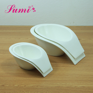 OEM produk baru desain modis mangkuk Dip keramik daging 8 "9" 10 "12", mangkuk kari keramik dengan pegangan - Product Image 2
