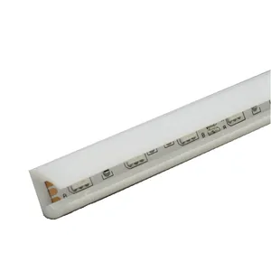 Éclairage LED <span class=keywords><strong>sous</strong></span>-meuble à bande lumineuse à clipser sur le côté arrière de l'étagère en <span class=keywords><strong>verre</strong></span>, DC12V, kit de télécommande RF - Product Image 1