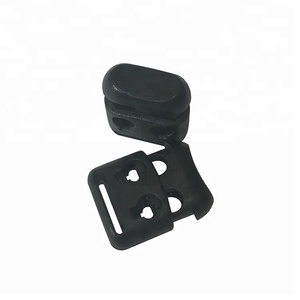 Chine Fournisseur En Plastique Noir Deux Trous Cordon Serrure Dans Les Serrures Tirer Cordon Bouchon Ressort En Cuir Cordon Bouchon - Product Image 6