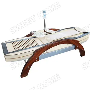 Electric Tourmaline and Jade Stone Wholesale Full body Bed Massage