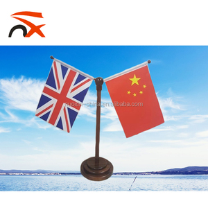 Decorativo personalizzato bandiera <span class=keywords><strong>da</strong></span> <span class=keywords><strong>tavolo</strong></span> con base in legno per tutti i paesi - Product Image 2