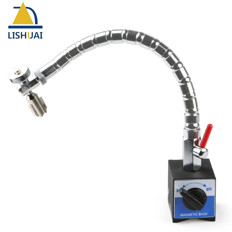 Магнитный держатель LISHUAI, подставка 80 кг с гибким рычагом для тестирования индикатора циферблата, серия WCU