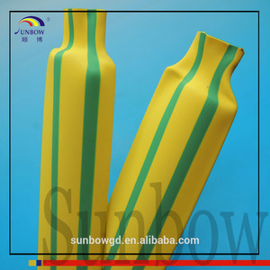 Câble de Tube thermorétractable, 1 pièce, jaune et vert, rétrécissement thermique - Product Image 4