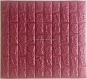 Plein de Couleurs 3D Brique PE Mousse Panneau Mural 3D Brique auto-adhésif Papier Peint/autocollants - Product Image 6