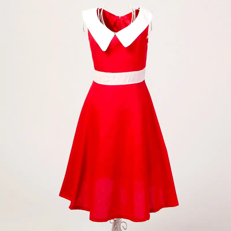 Inspirado retro uk design lojas online por atacado vestidos para convidados do casamento do baile de finalistas vermelho