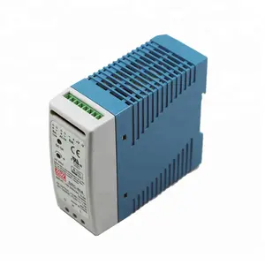 Meanwell电池充电器DRC-40A 40W 13.8V 1.9A 1A DIN导轨供应
