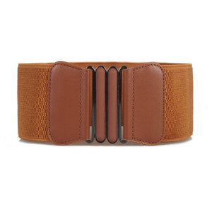 <span class=keywords><strong>Ceinture</strong></span> <span class=keywords><strong>large</strong></span> en cuir pour <span class=keywords><strong>femme</strong></span> YWMT 2019, avec boucle élastique, style concis, vente en gros - Product Image 5