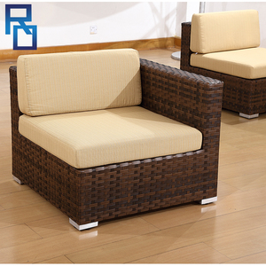 Barato al aire libre patio jardín ratán Sala sofá de esquina - Product Image 6