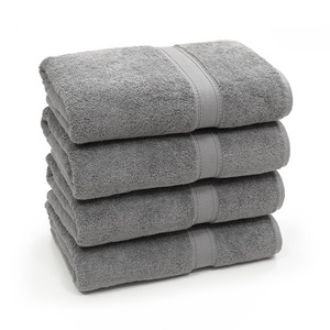 100% ringspun algodón bordar Toalla de baño blanco 500gsm hotel de lujo toalla - Product Image 1