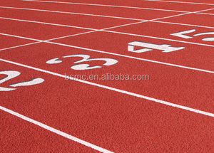 Pista de Atletismo de Caucho Resistente a la Intemperie, Fabricada en Guangzhou, Superficies de Pista de Atletismo de Caucho Sintético - Product Image 3
