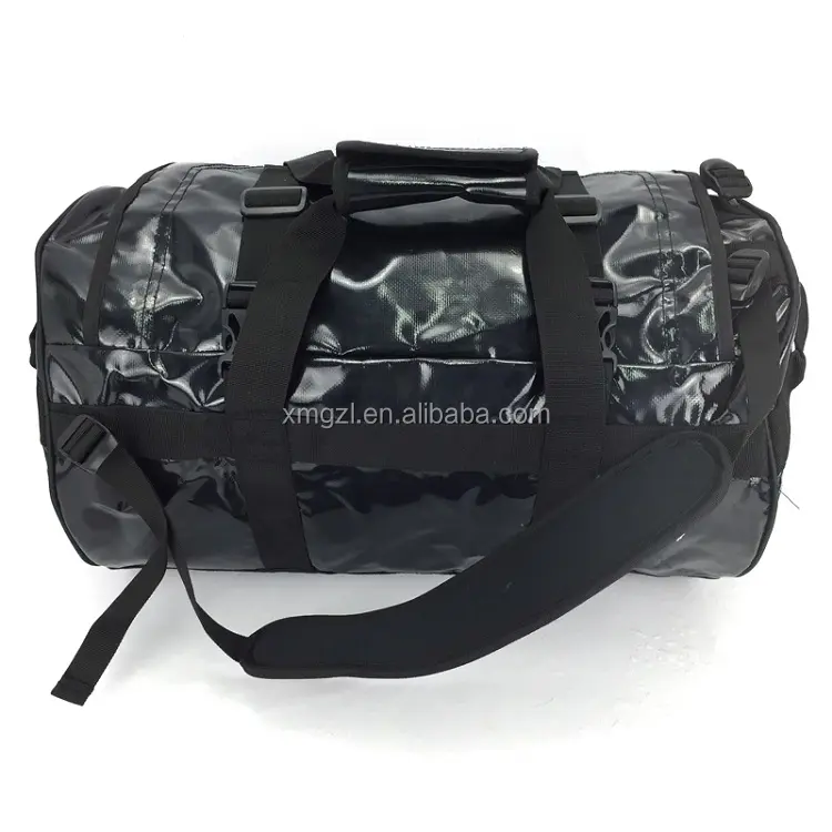 Factory Wholesale OEM Branded PVC Tarpaulin Waterproof Sports Rolling Duffel Bag Luggage Travels Bag