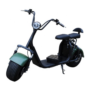 Scooter électrique City <span class=keywords><strong>Coco</strong></span> 1500W 2000W <span class=keywords><strong>2</strong></span> grandes roues, scooter de ville avec EEC, entrepôt UE - Product Image 4