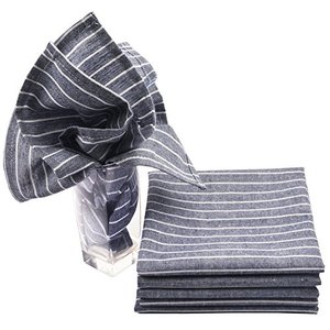 Sinland 20 Pouce x 20 Pouce <span class=keywords><strong>Lin</strong></span> <span class=keywords><strong>Serviette</strong></span> <span class=keywords><strong>de</strong></span> <span class=keywords><strong>Table</strong></span> - Product Image 4