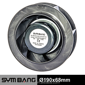 พัดลมแบบแรงเหวี่ยงใบพัดโค้งหลัง DCF19068-LD DC - Product Image 2