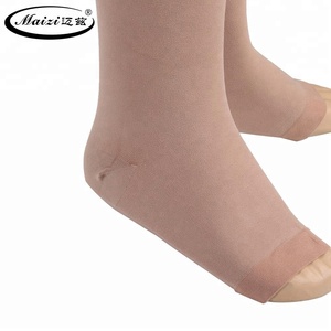 Offre Spéciale modelant le corps modéré 23-32 MmHg bas de compression unisexe à bout ouvert pour les varices - Product Image 6