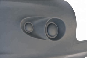 Aftermarket Bumper End W/O Fog Lamp Hole for 2005-2010 <strong>FREIGHTLINER</strong> CENTURY <strong>Trucks</strong> to Replace 21-26684-000 21-26684-001 - Product Image 3