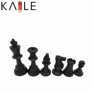 थोक गर्म बिक्री बिग बड़े शतरंज सेट राजा ऊंचाई 3.75 इंच काले सफेद के लिए केवल शतरंज टुकड़े खेल