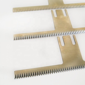 Machine d'emballage industrielle AMF, lame de scie en acier inoxydable, film plastique, couteau à découper en zigzag, ruban adhésif, bord dentelé 1 - Product Image 6