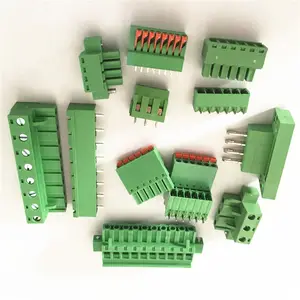 China made 5mm pcb screw terminal block 2.54mm 3.5mm 3.81mm 5.0mm 5.08mm 7.62mm 9.5mm 11mm pitch terminal block