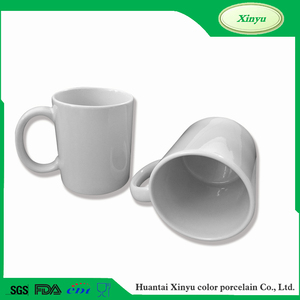 Zibo Xinyu Taza de cerámica blanca llana para la promoción - Product Image 5